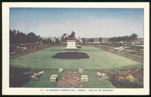 LE MONUMENT JEANEE D'ARC, QUEBEC, CANADA