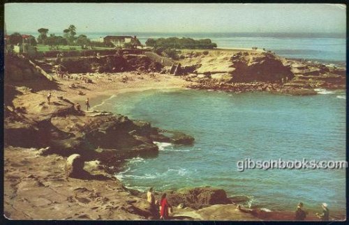 UNION 76 GASOLINE POSTCARD OF LA JOLLA, CALIFORNIA