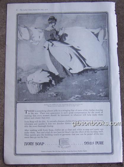 1916 LADIES HOME JOURNAL IVORY SOAP MAGAZINE ADVERTISEMENT