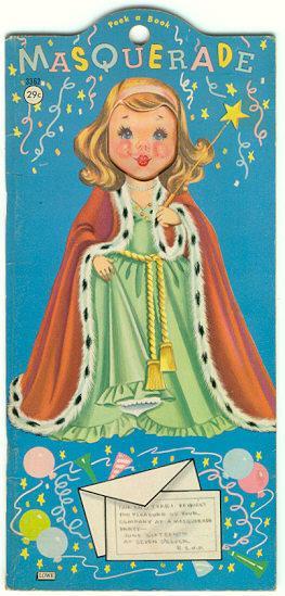 MASQUERADE Peek a Book