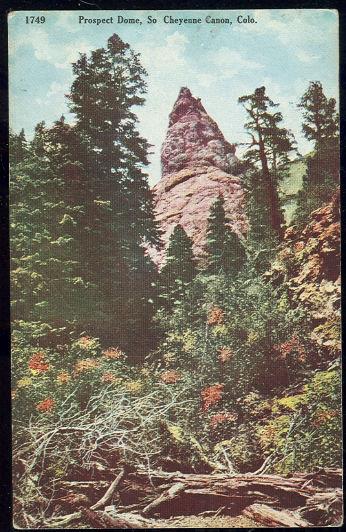 PROSPECT DOME, SOUTH CHEYENNE CANON, COLORADO