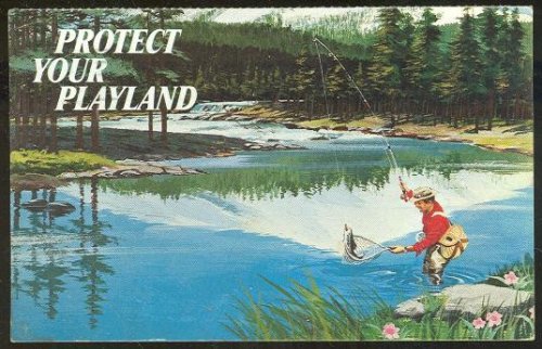 MAN FISHING, PROTECT YOUR PLAYLAND