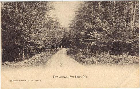 FERN AVENUE, RYE BEACH, MAINE