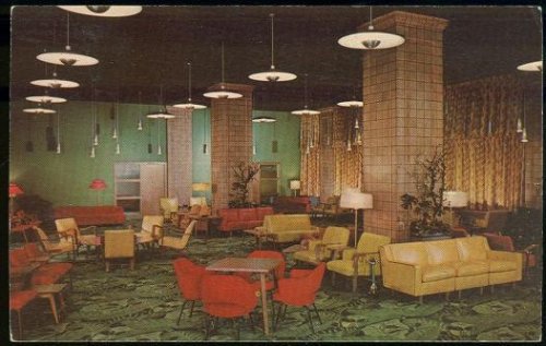 MAIN LOBBY YMCA HOTEL, CHICAGO, ILLINOIS