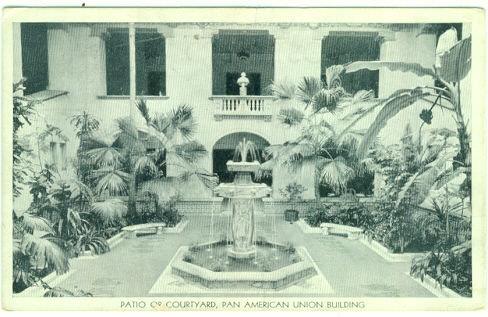 PATIO OR COURTYARD, PAN AMERICAN UNION BUILDING, WASHINGTON DC
