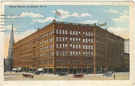 YATES HOTEL, SYRACUSE, NEW YORK