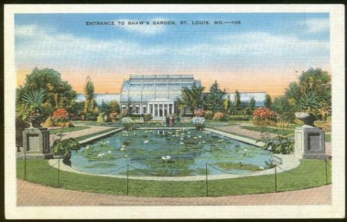 ENTRANCE TO SHAW'S GARDEN, ST. LOUIS,MISSOURI