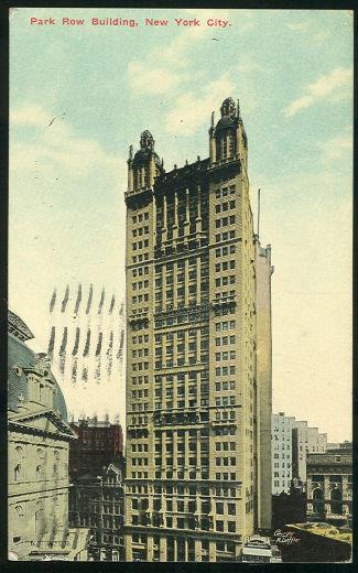 PARK ROW BUILDING, NEW YORK CITY, NEW YORK