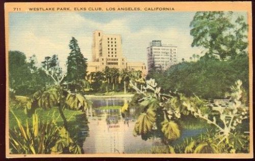 WESTLAKE PARK, ELKS CLUB, LOS ANGELES, CALIFORNIA
