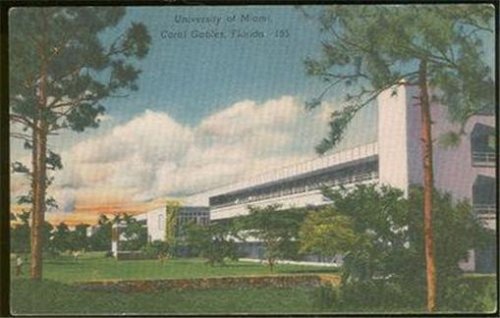 UNIVERSITY OF MIAMI, CORAL GABLES, FLORIDA