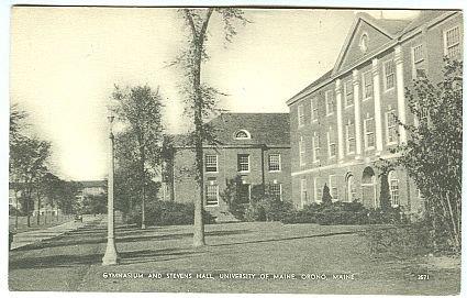 GYMNASIUM AND STEVENS HALL, UNIVERSITY OF MAINE, ORONO, MAINE