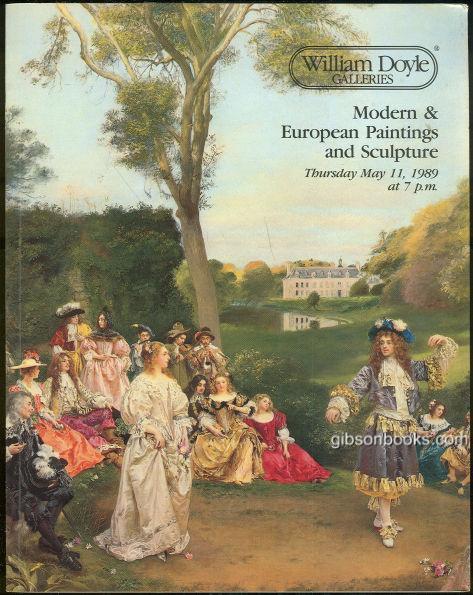 MODERN AND EUROPEAN PAINTINGS AND SCULPTURE Thursday May 11, 1989 At 7 Pm