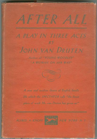 AFTER ALL A Play in Three Acts