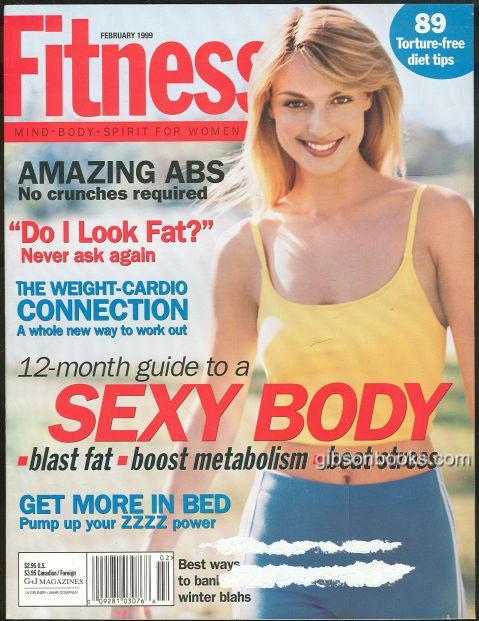 FITNESS MAGAZINE FEBRUARY 1999 Mind, Body, Spirit for Women
