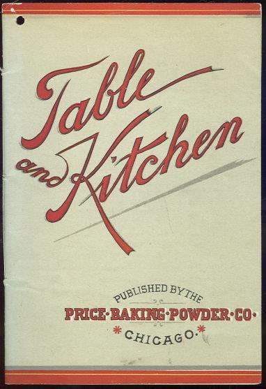 TABLE AND KITCHEN