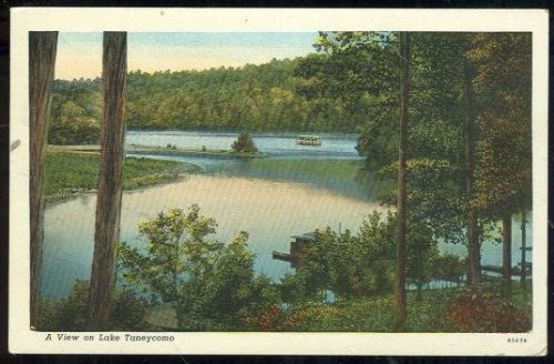 VIEW ON LAKE TANEYCOMB, MISSOURI
