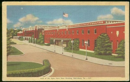 VIEW OF THE STATE FARM SHOW BUILDING, HARRISBURG, PENNSYLVANIA