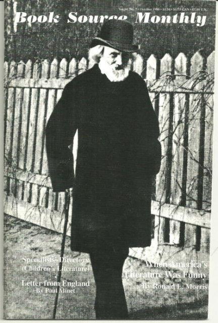 BOOK SOURCE MONTHLY MAGAZINE OCTOBER 1998