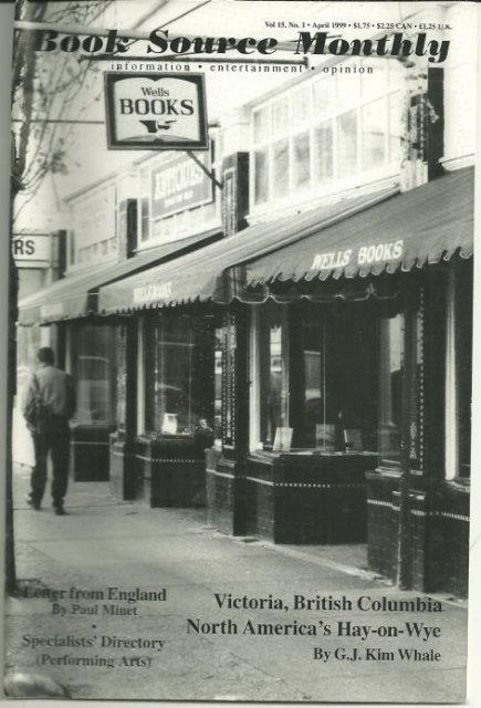 BOOK SOURCE MONTHLY MAGAZINE APRIL 1999