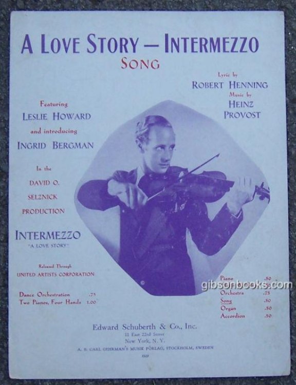LOVE STORY-INTERMEZZO SONG