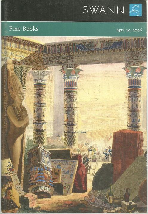 FINE BOOKS, SALE 2075 APRIL 20, 2006
