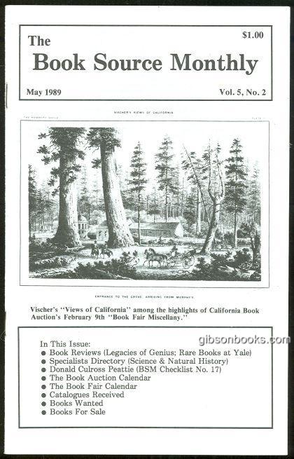 BOOK SOURCE MONTHLY MAGAZINE MAY 1989