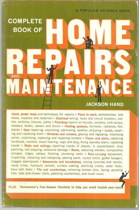 COMPLETE BOOK OF HOME REPAIRS AND MAINTENANCE