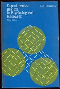 EXPERIMENTAL DESIGN IN PSYCHOLOGICAL RESEARCH