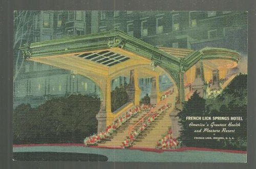 ENTRANCE, FRENCH LICK SPRINGS HOTEL, FRENCH LICK, INDIANA