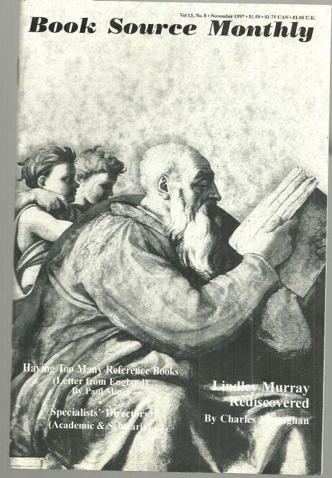 BOOK SOURCE MONTHLY MAGAZINE NOVEMBER 1997