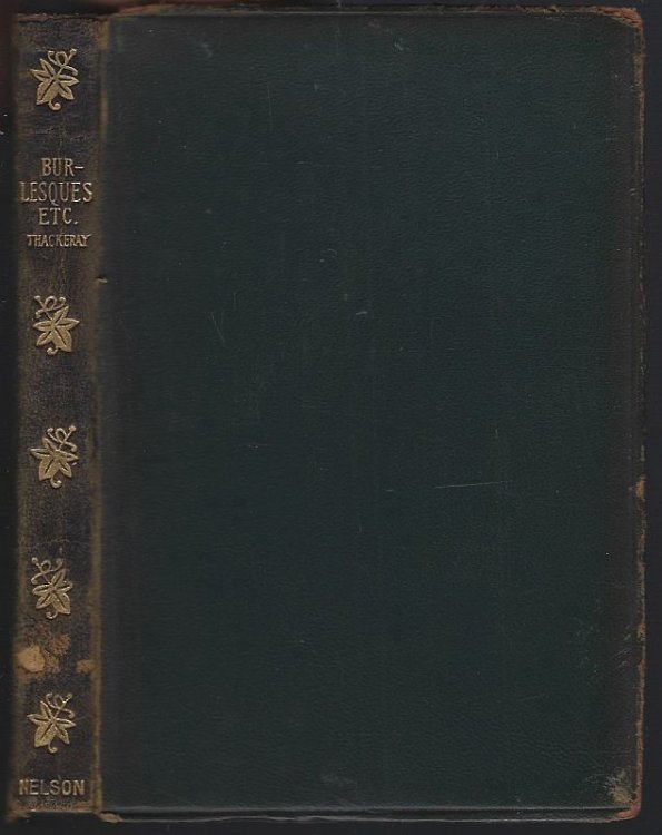 BURLESQUES THE FITZBOODLE PAPERS AND THE FATAL BOOTS