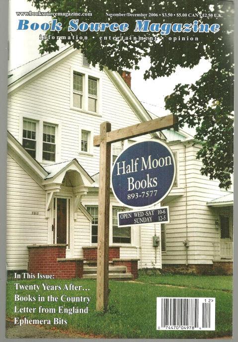 BOOK SOURCE MAGAZINE NOVEMBER/DECEMBER 2006