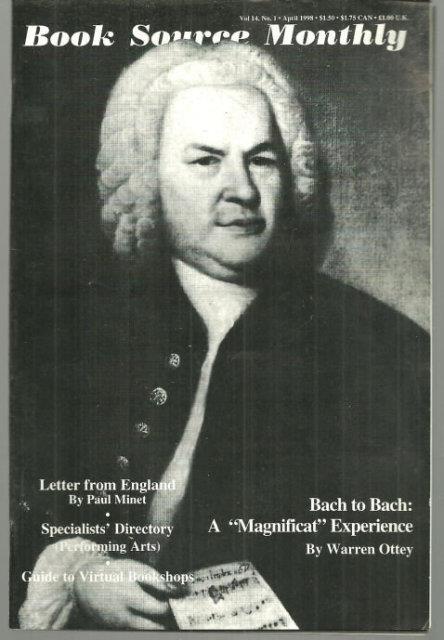 BOOK SOURCE MONTHLY MAGAZINE APRIL 1998