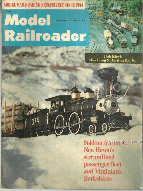 MODEL RAILROADER MAGAZINE JANUARY 1976