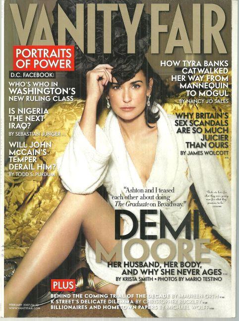 VANITY FAIR MAGAZINE FEBRUARY 2007