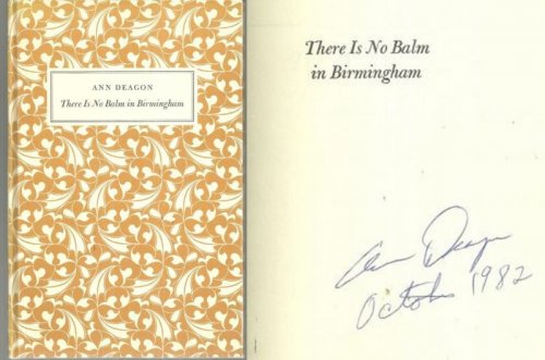 THERE IS NO BALM IN BIRMINGHAM
