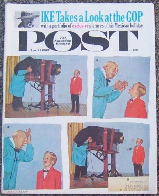 SATURDAY EVENING POST MAGAZINE APRIL 21, 1962