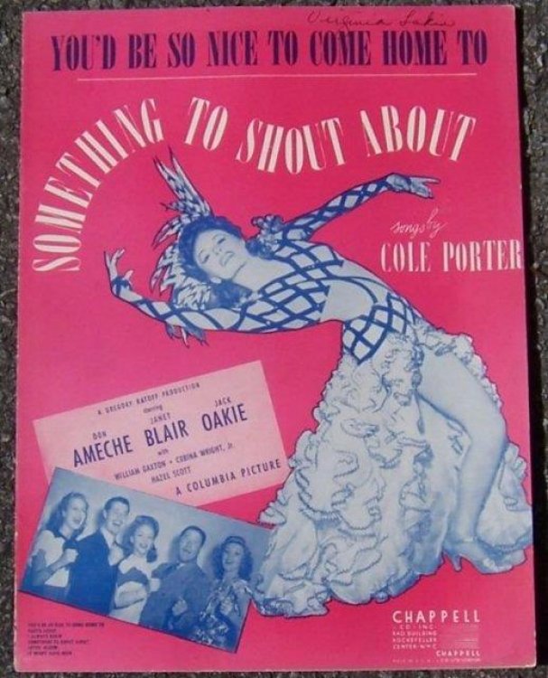 YOU'D BE SO NICE TO COME HOME TO