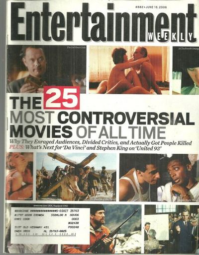 ENTERTAINMENT WEEKLY MAGAZINE JUNE 16, 2006