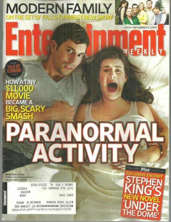 ENTERTAINMENT WEEKLY MAGAZINE NOVEMBER 6, 2009