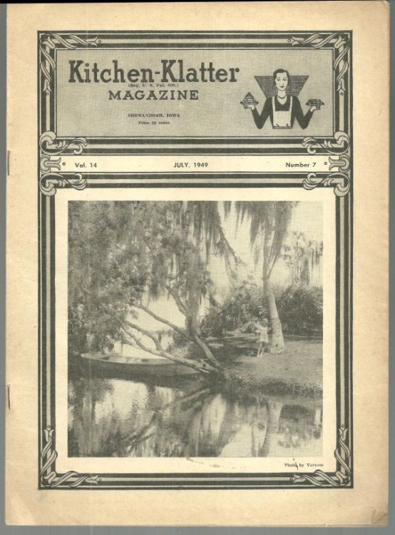 KITCHEN KLATTER MAGAZINE JULY 1949