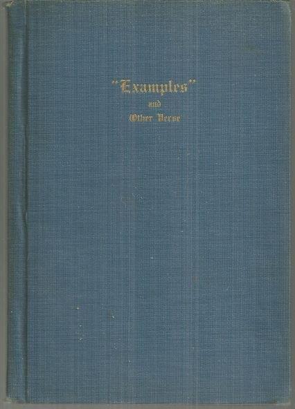 EXAMPLES AND OTHER VERSE