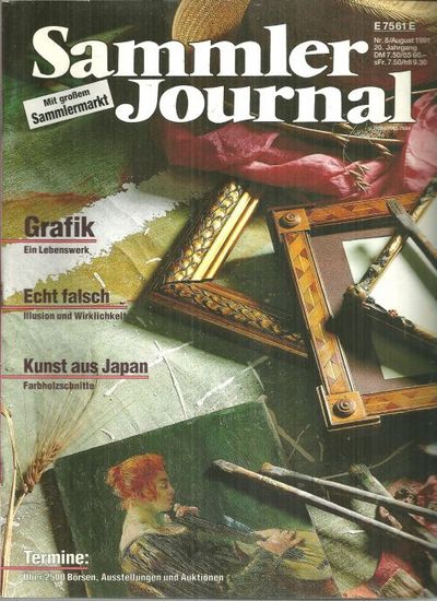 SAMMLER JOURNAL AUGUST 1991