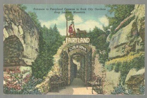 ENTRANCE TO FAIRYLAND CAVERNS, ROCK CITY GARDENS, TENNESSEE