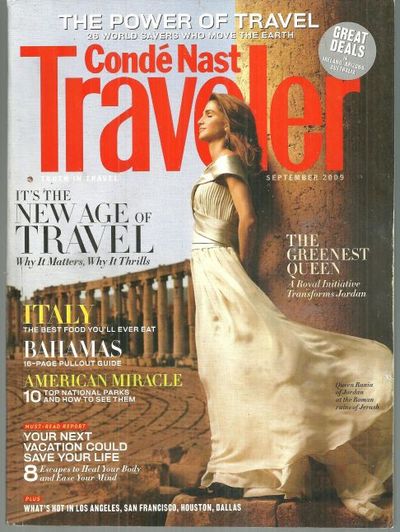 CONDE NAST TRAVELER SEPTEMBER 2009 The Power of Travel
