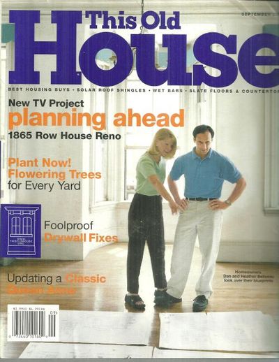 THIS OLD HOUSE MAGAZINE SEPTEMBER 2000