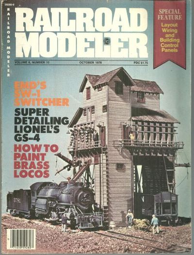RAILROAD MODELER MAGAZINE OCTOBER 1976