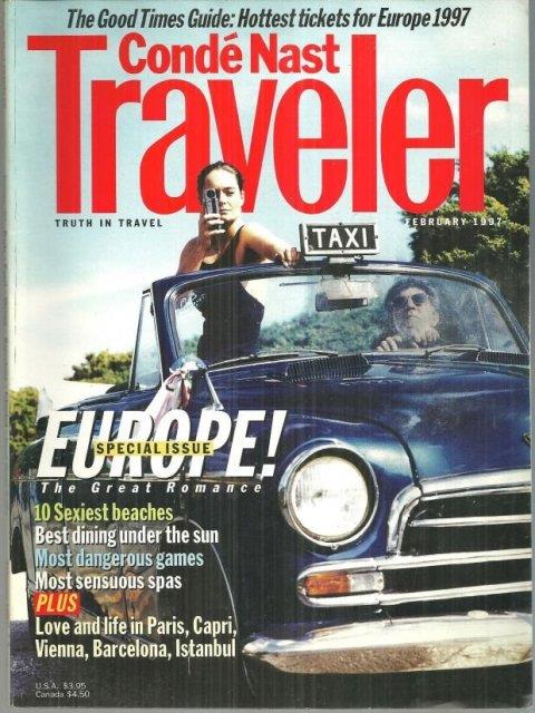 CONDE NAST TRAVELER MAGAZINE FEBRUARY 1997
