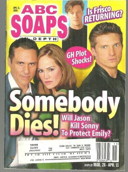 ABC SOAPS IN DEPTH MAGAZINE APRIL 11, 2006