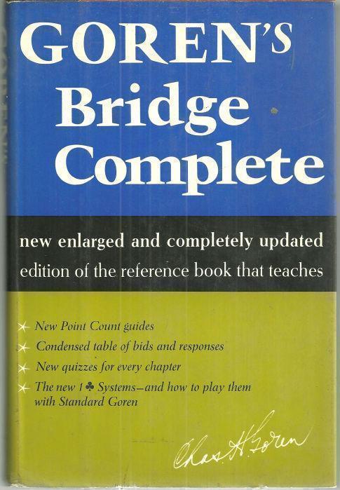 GOREN'S BRIDGE COMPLETE